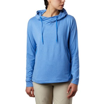 Columbia Ženske Majice S Kapuljačom - PFG Slack Water Knit Plave | HMIQ-70526